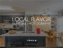 Tablet Screenshot of localflavorfilms.com